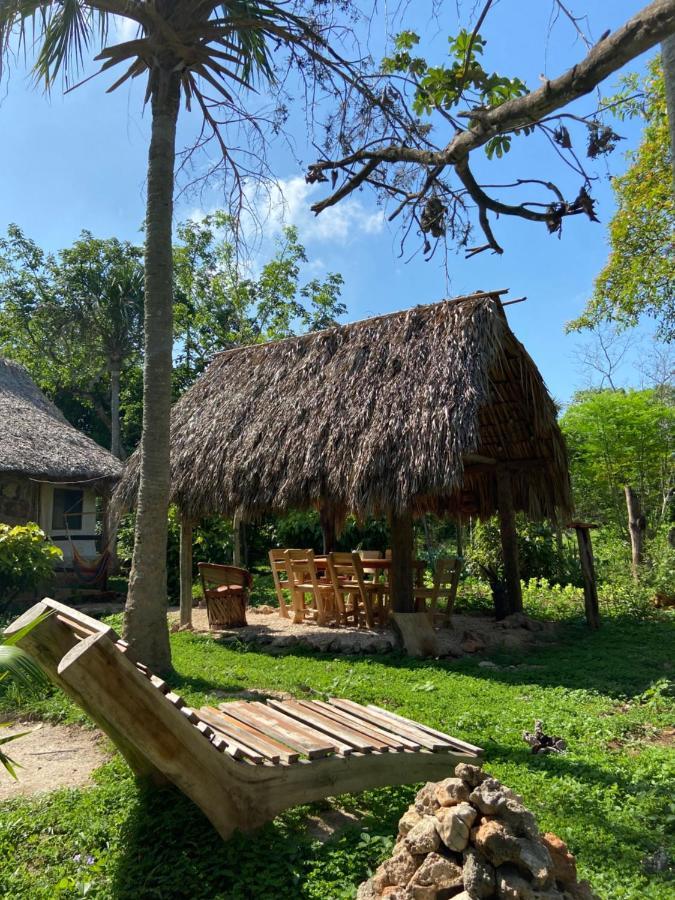 Tzucaceb Encantadora Villa Maya Tradicional En Rancho Agroecologico מראה חיצוני תמונה