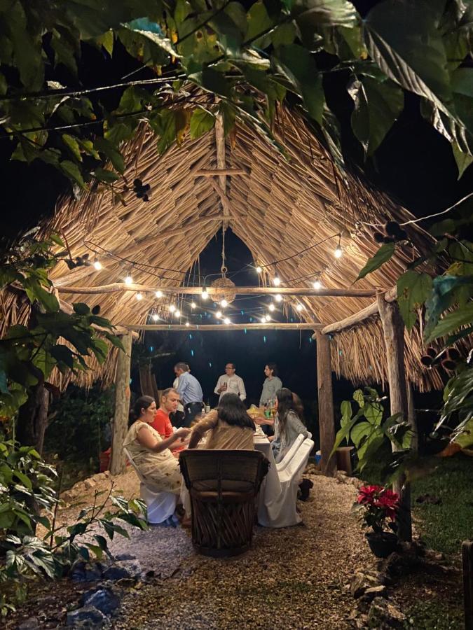 Tzucaceb Encantadora Villa Maya Tradicional En Rancho Agroecologico מראה חיצוני תמונה