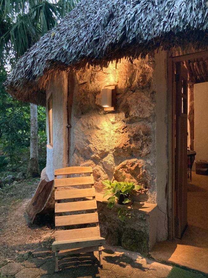 Tzucaceb Encantadora Villa Maya Tradicional En Rancho Agroecologico מראה חיצוני תמונה